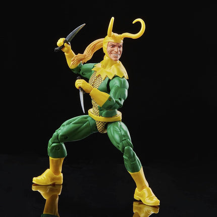 Marvel Legends Retro Loki 6" Action Figure LOOSE NEW2