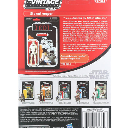 2011 Star Wars Revenge Jedi Vintage Collection Stormtrooper VC41 MINT UNPUNCHED