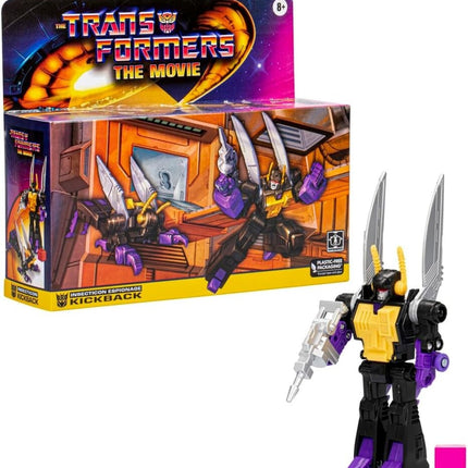 Transformers The Movie 1986 Retro Insecticon Espionage Kickback Figure - NEW0