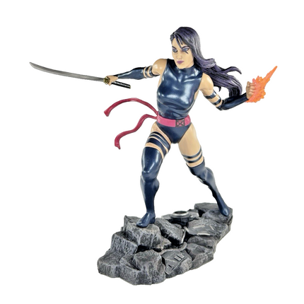 Diamond Select Marvel Gallery Comic Psylocke Statue LOOSE0