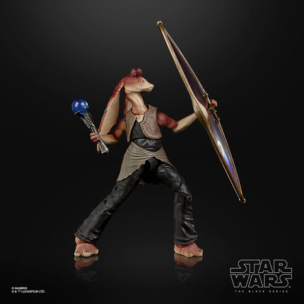 Star Wars The Black Series Deluxe Jar Jar Binks 6 " Action Figure LOOSE NEW4