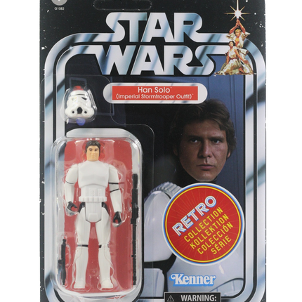 Star Wars The Retro Collection ANH Han Solo Stormtrooper 3.75" Figure MINT0