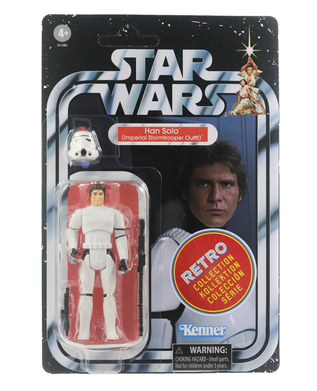 Star Wars The Retro Collection ANH Han Solo Stormtrooper 3.75" Figure MINT0