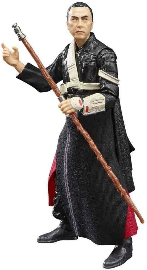 Star Wars The Black Series Rogue One Chirrut Imwe 6" Action Figure LOOSE NEW1
