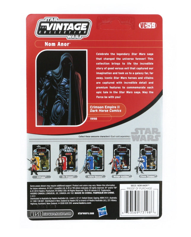 Star Wars Vintage Collection Expanded Universe VC59 Nom Anor - UNPUNCHED MINT1