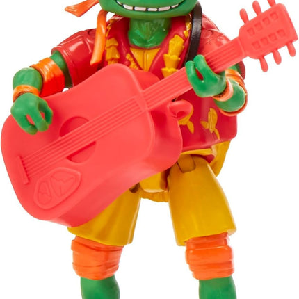 TMNT Teenage Mutant Ninja Turtles in Disguise Beach Bum Mikey Figure LOOSE NEW3