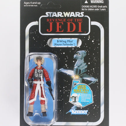 Star Wars 2011 Vintage Collection VC63 B-Wing Pilot 3.75 Figure MINT UNPUNCHED0