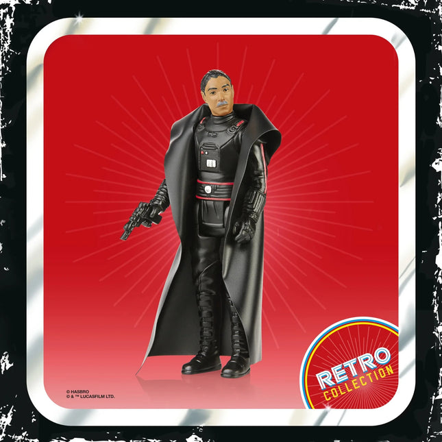 Star Wars Retro Collection The Mandalorian Moff Gideon 3.75 Figure LOOSE NEW