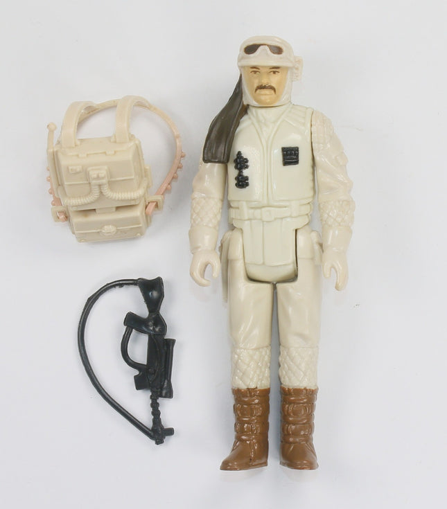 Star Wars Kenner Vintage 1980 ESB Hoth Rebel Commander Hong Kong 3.75" Figure0