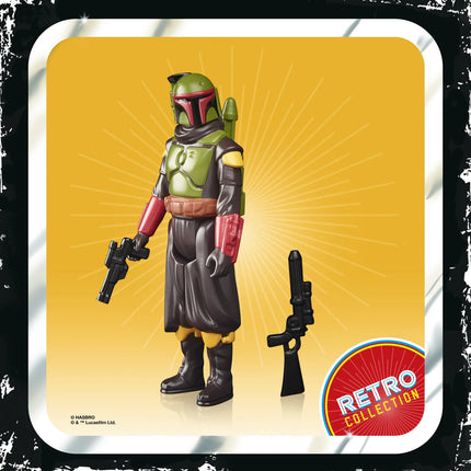 Star Wars Retro Collection Mandalorian Boba Fett 3.75 Action Figure LOOSE NEW