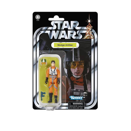 Star Wars The Retro Collection ANH Wedge Antillies 3.75" Figure MINT2