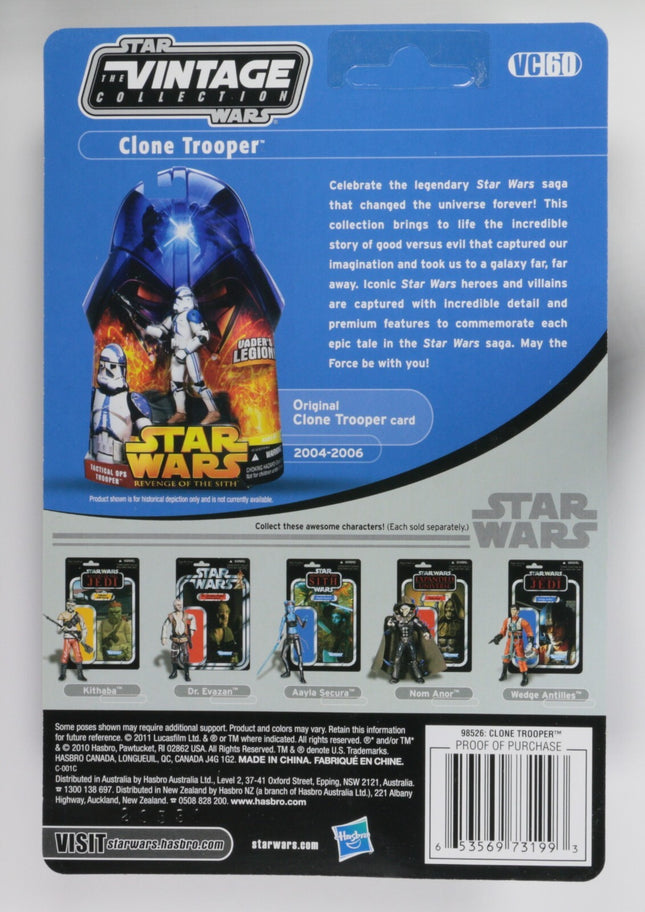 2012 Star Wars The Vintage Collection VC60 501st Clone Trooper - UNPUNCHED MINT1