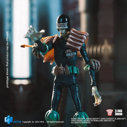 Hiya PX Exquisite Mini Judge Dredd Judge Death 4 " Figure LOOSE NEW1