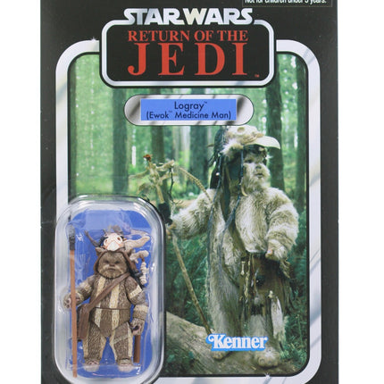 2011 Star Wars Vintage Collection VC55 Logray Ewok - MINT UNPUNCHED