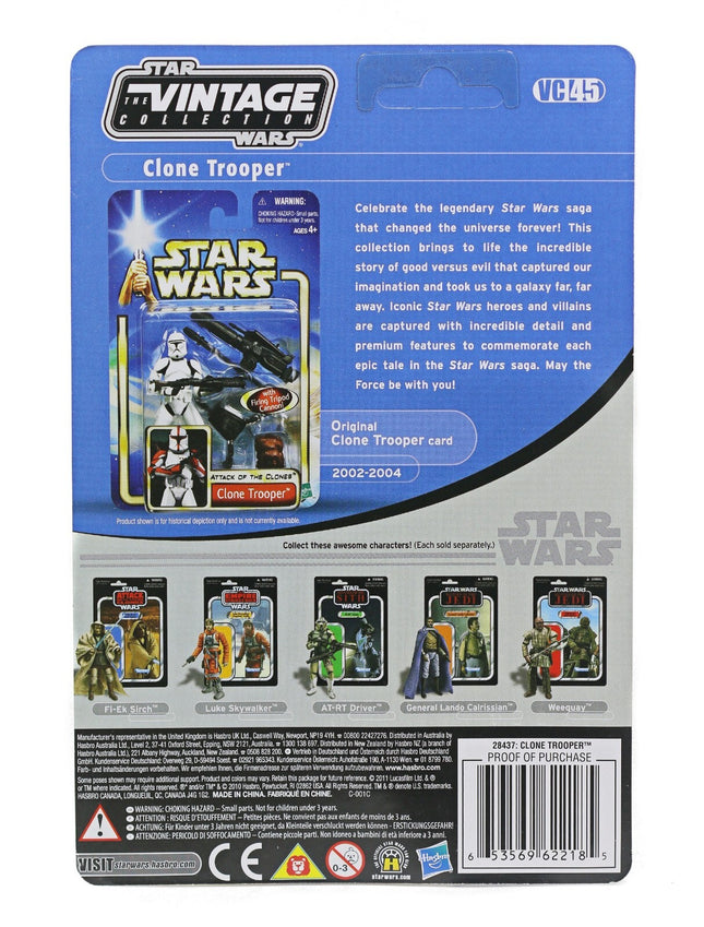 2011 Star Wars The Vintage Collection VC45 Clone Trooper - UNPUNCHED MINT1