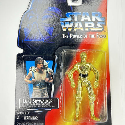 Star Wars Brazil POTF2 Knock Off Bootleg C-3PO Shiny 3.75 Figure0