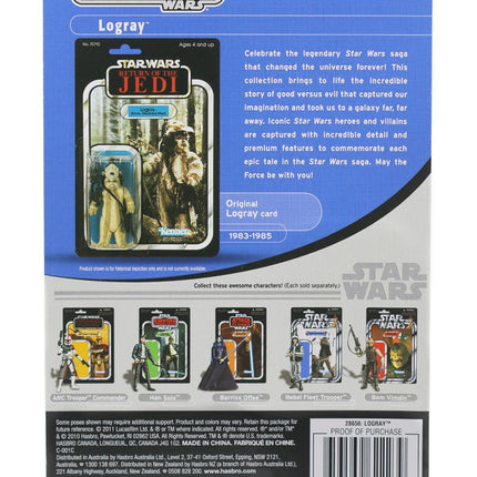 2011 Star Wars Vintage Collection VC55 Logray Ewok - MINT UNPUNCHED1