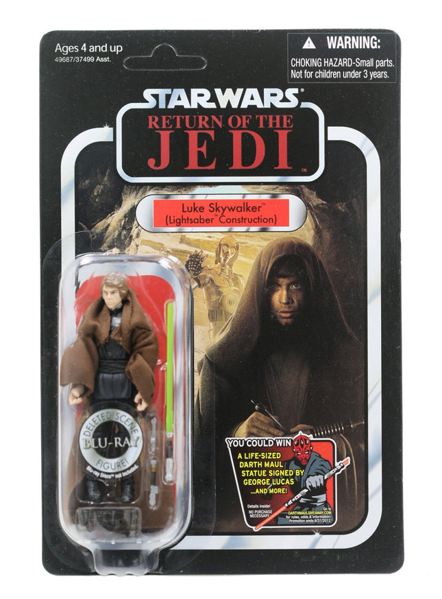 2011 Star Wars The Vintage Collection VC87 Luke Skywalker Jedi - UNPUNCHED MINT