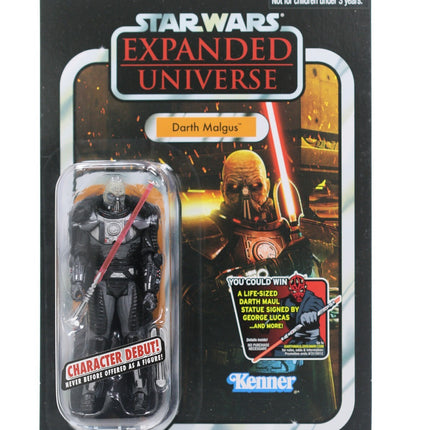 2012 Star Wars Vintage Collection VC96 Darth Malgus MINT UNPUNCHED0