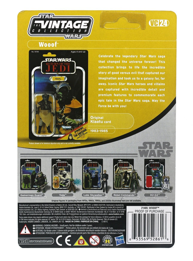 2010 Star Wars The Vintage Collection VC24 Wooof  - UNPUNCHED MINT