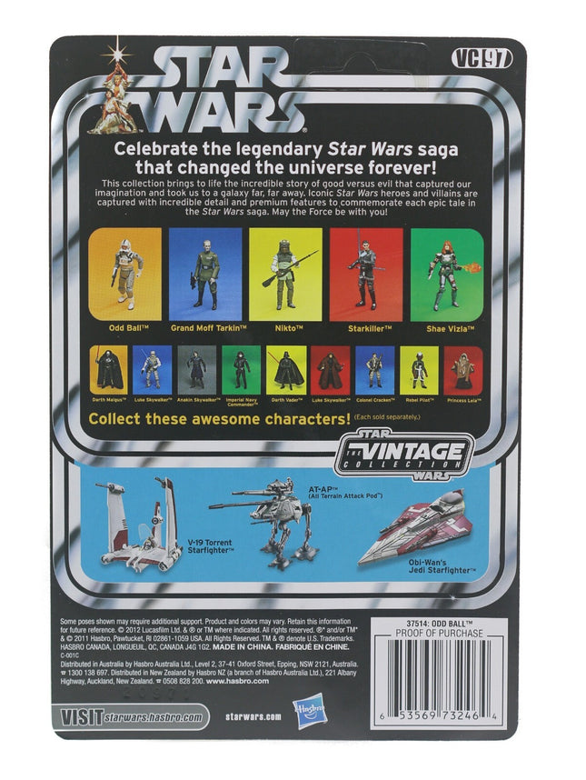 2012 Star Wars The Vintage Collection VC97 Odd Ball Clone Pilot - UNPUNCHED MINT1