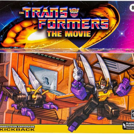 Transformers The Movie 1986 Retro Insecticon Espionage Kickback Figure - NEW4