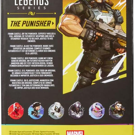 Marvel Legends Marvel Rivals The Punisher 6" Action Figure