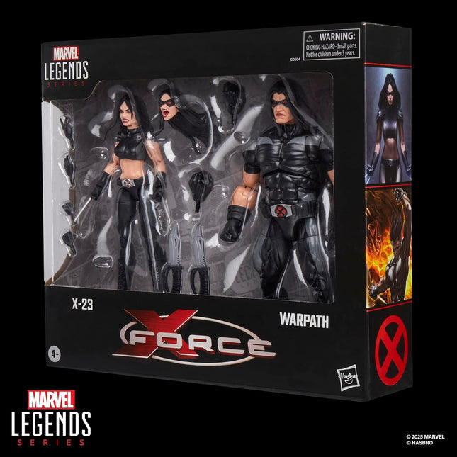 Marvel Legends X-23 & Warpath Two Pack 6" Action Figure