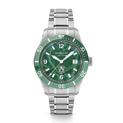 Montblanc Iced Sea Automatic Date Green Dial Stainless Steel