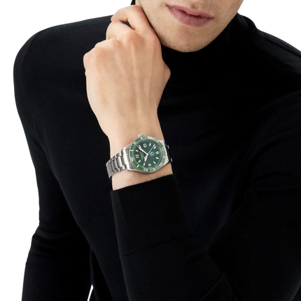 Montblanc Iced Sea Automatic Date Green Dial Stainless Steel