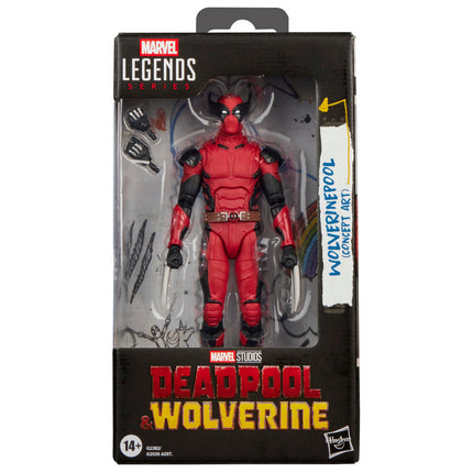 Marvel Legends Deadpool & Wolverine Wolverinepool Concept Art 6" Action Figure