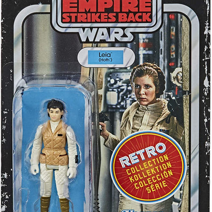 Star Wars The Retro Collection ESB Princess Leia Hoth 3.75" MINT