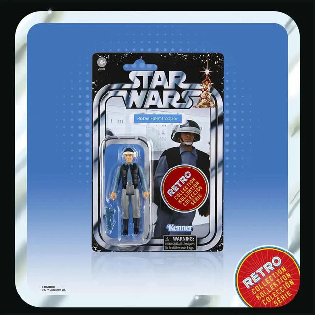 Star Wars Retro Collection ANH Rebel Fleet Trooper 3.75 Action Figure MINT