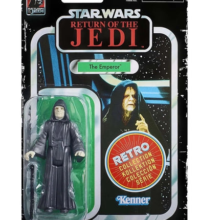 Star Wars The Retro Collection ROTJ Emperor Palpatine 3.75" Figure MINT