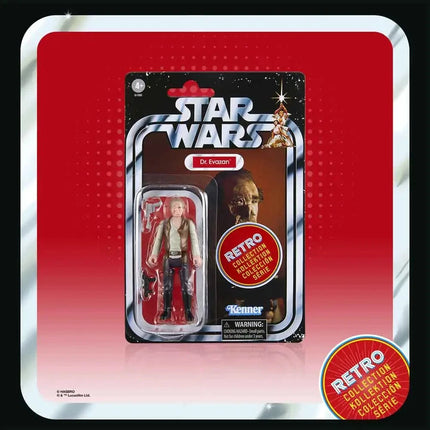 Star Wars The Retro Collection ANH Dr. Evazan 3.75" Figure MINT