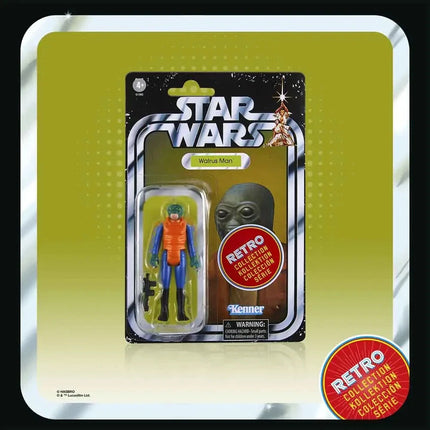 Star Wars The Retro Collection ANH Walrus Man 3.75" Figure MINT