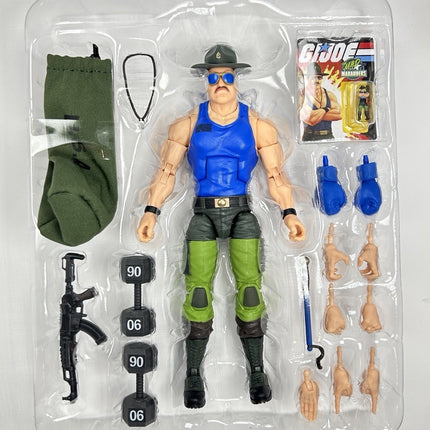 GI Joe Classified Mad Marauders Sgt Slaughter Action 6" Figure LOOSE NEW