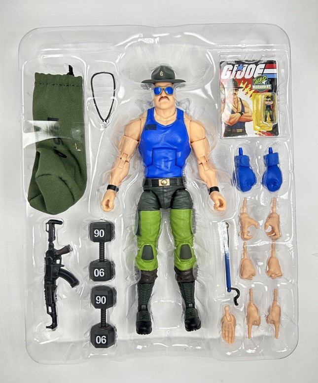 GI Joe Classified Mad Marauders Sgt Slaughter Action 6" Figure LOOSE NEW