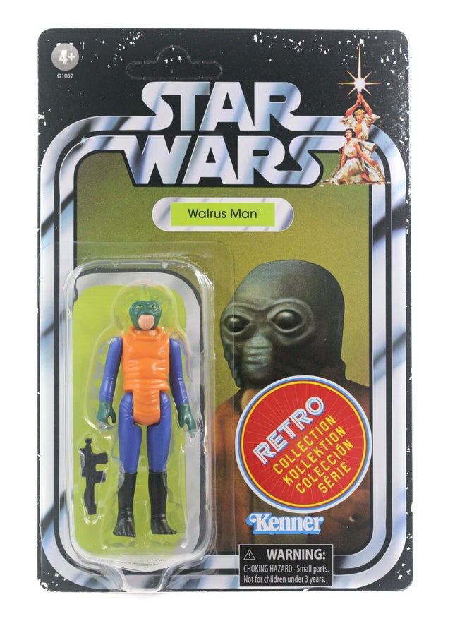 Star Wars The Retro Collection ANH Walrus Man 3.75" Figure MINT